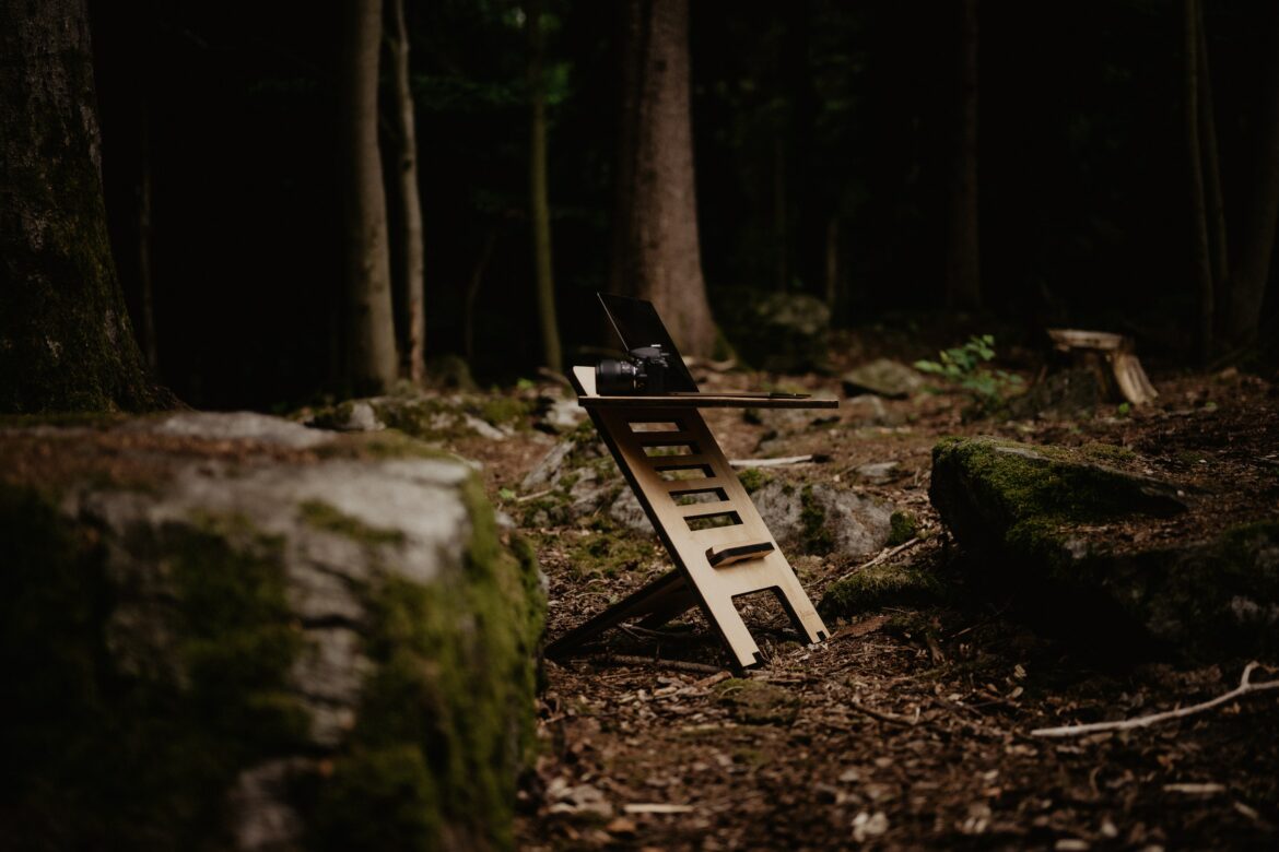 workation standing desk